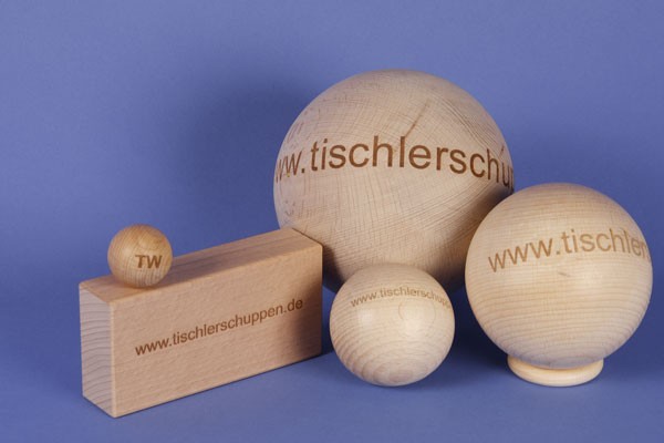 wooden balls production to order