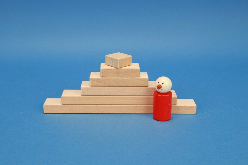 Small wooden blocks 3 x 1,5 cm